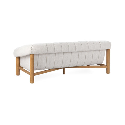 Cream 100% Polyester Sofa Sansa Sofa Collection