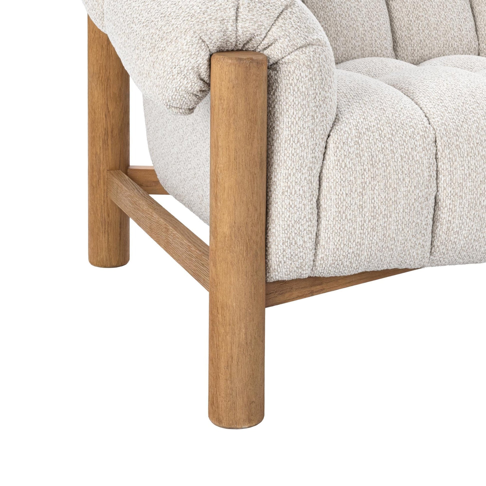 Cream 100% Polyester Sofa Sansa Sofa Collection