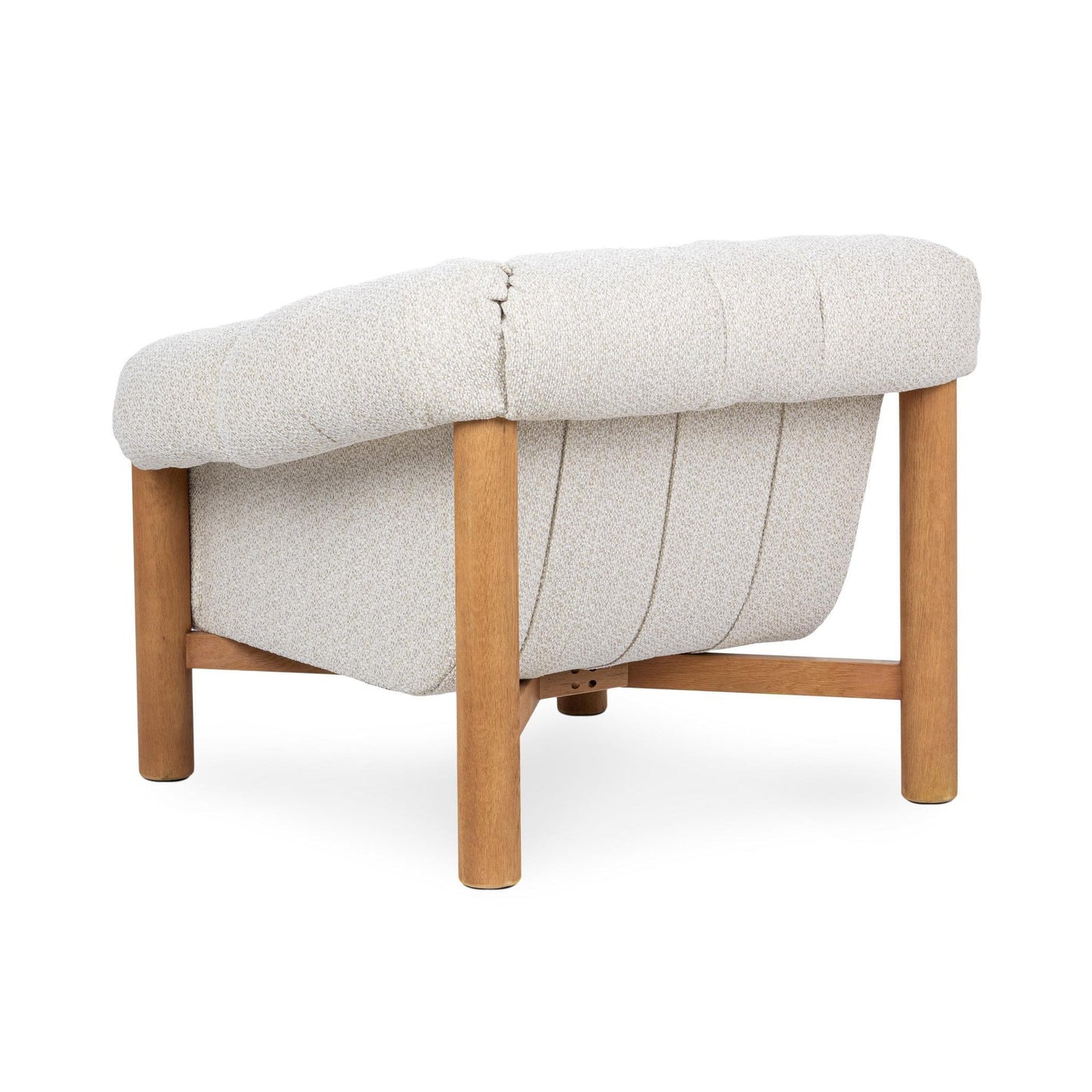 Cream 100% Polyester Accent Chair Sansa Accent Chair Collection