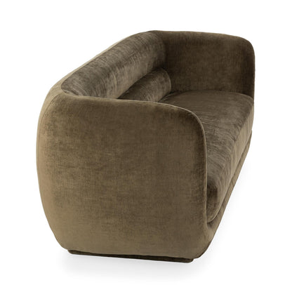 Olive Green 100% Polyester Sofa Nico Sofa Collection