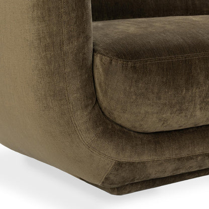 Olive Green 100% Polyester Sofa Nico Sofa Collection