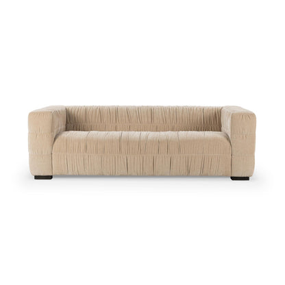 French Vanilla 100% Polyester Sofa Afeela Sofa Collection