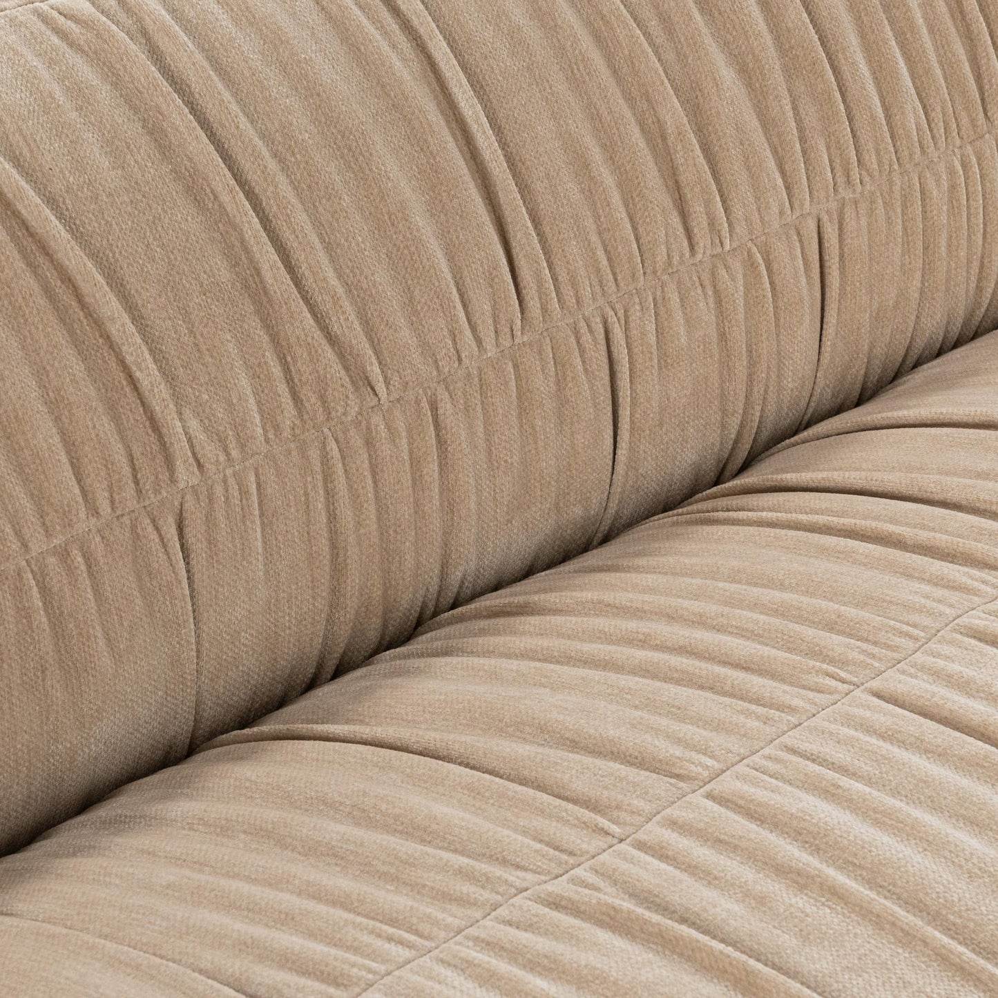 French Vanilla 100% Polyester Sofa Afeela Sofa Collection