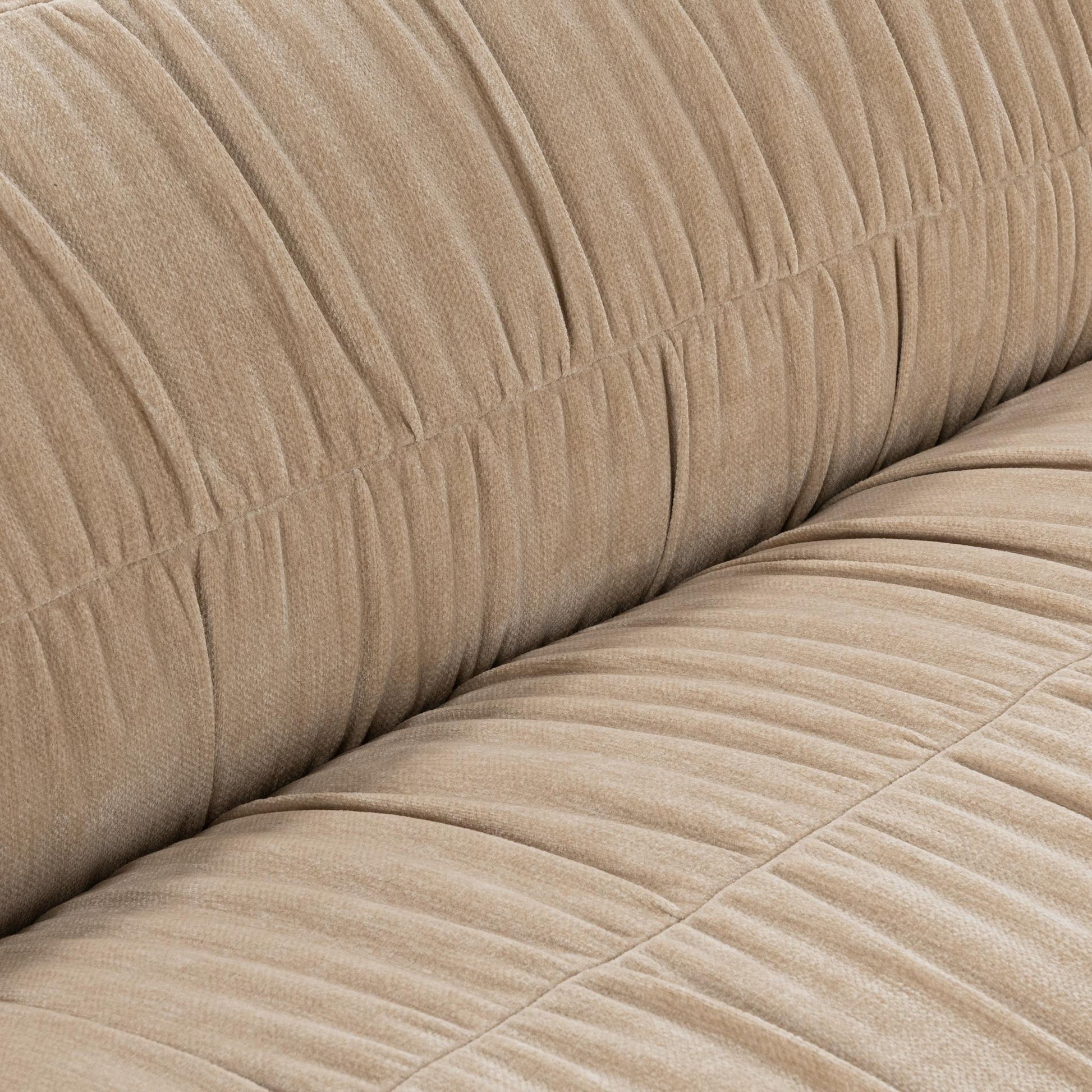 French Vanilla 100% Polyester Sofa Afeela Sofa Collection