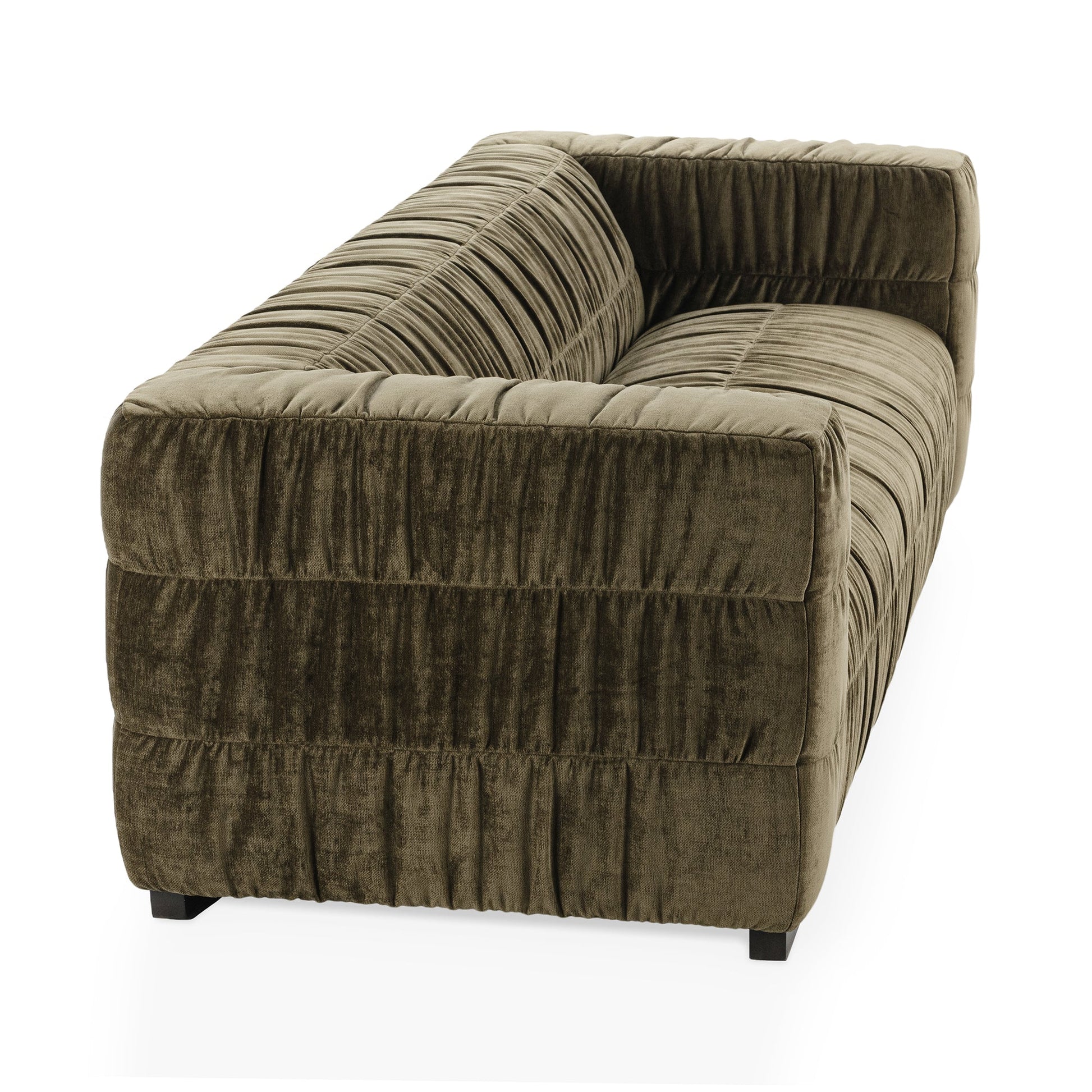 Fern Green 100% Polyester Sofa Afeela Upholstered Sofa Collection