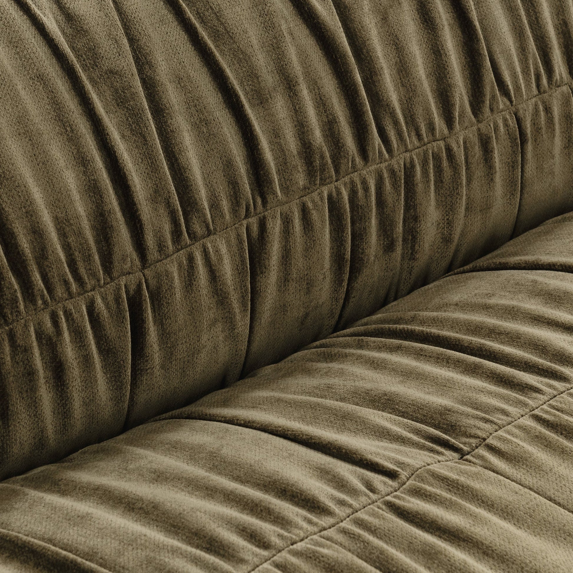 Fern Green 100% Polyester Sofa Afeela Upholstered Sofa Collection