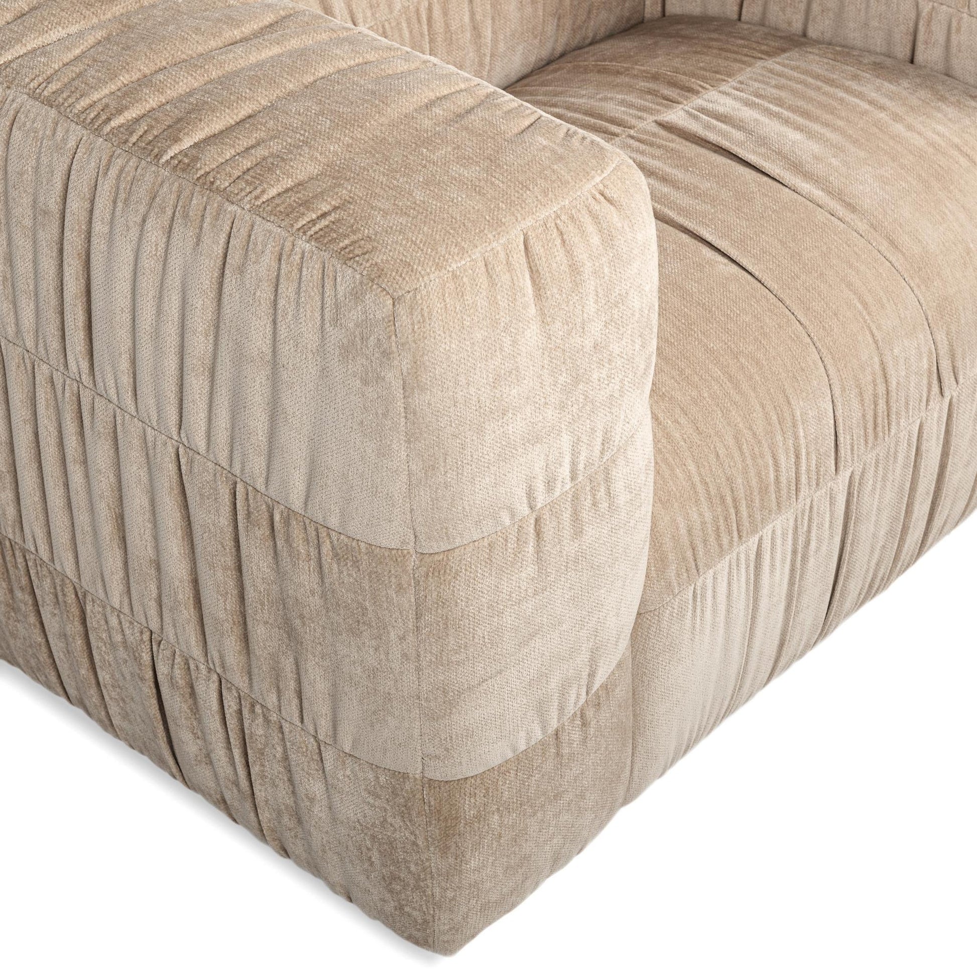 French Vanilla 100% Polyester Accent Chair Afeela Swivel Chair Collection