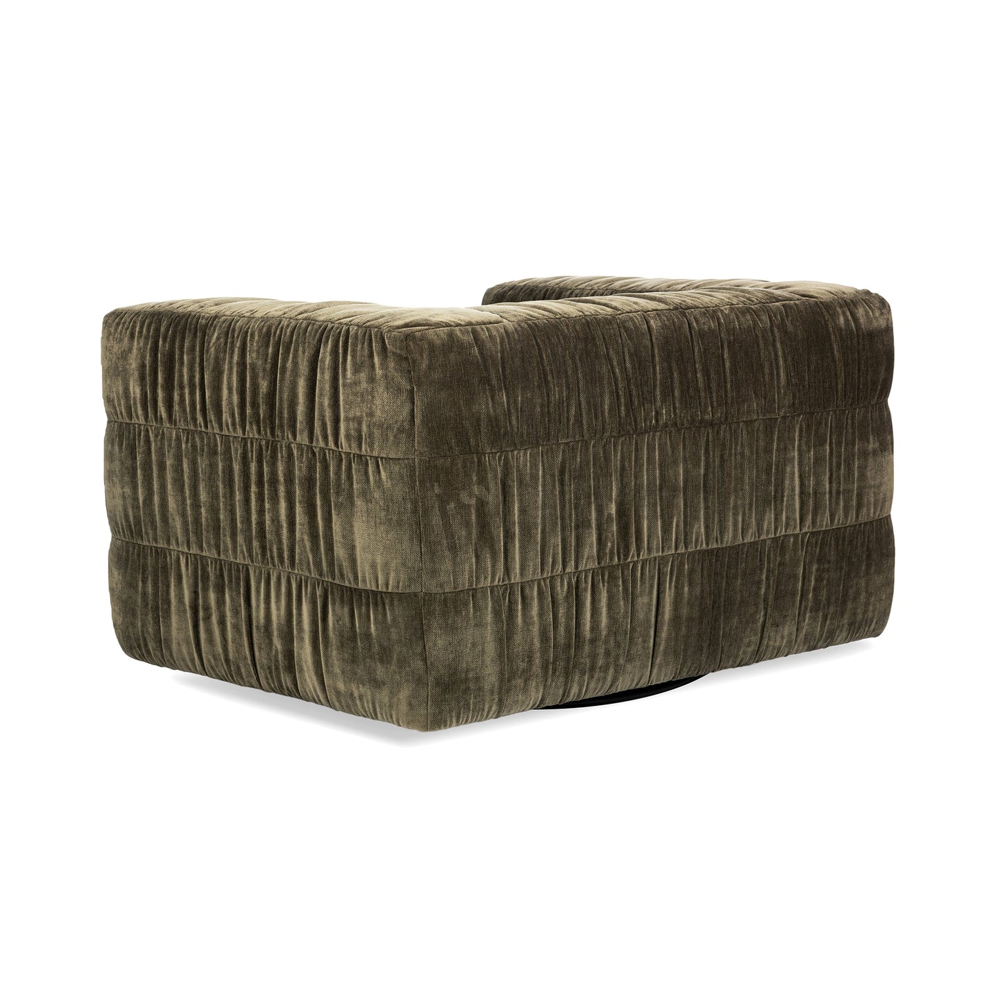 Fern Green 100% Polyester Accent Chair Afeela Swivel Chair Collection