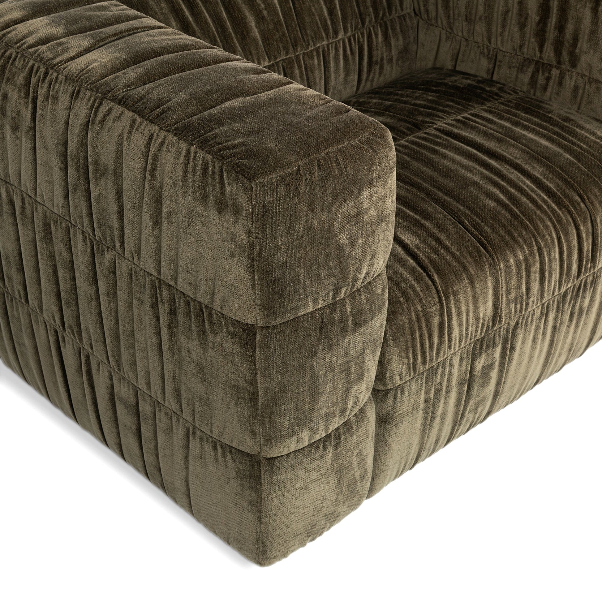Fern Green 100% Polyester Accent Chair Afeela Swivel Chair Collection