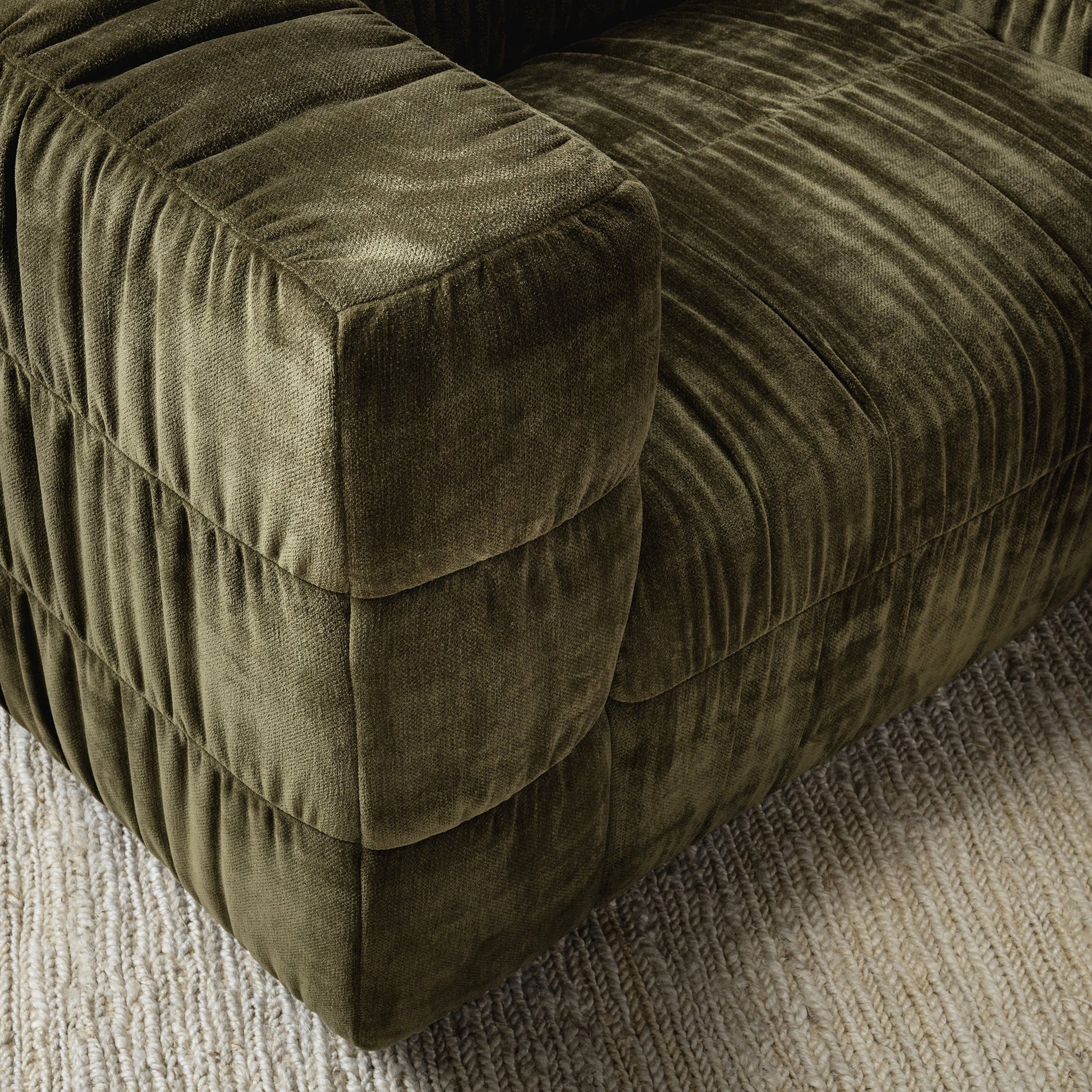 Fern Green 100% Polyester Accent Chair Afeela Swivel Chair Collection