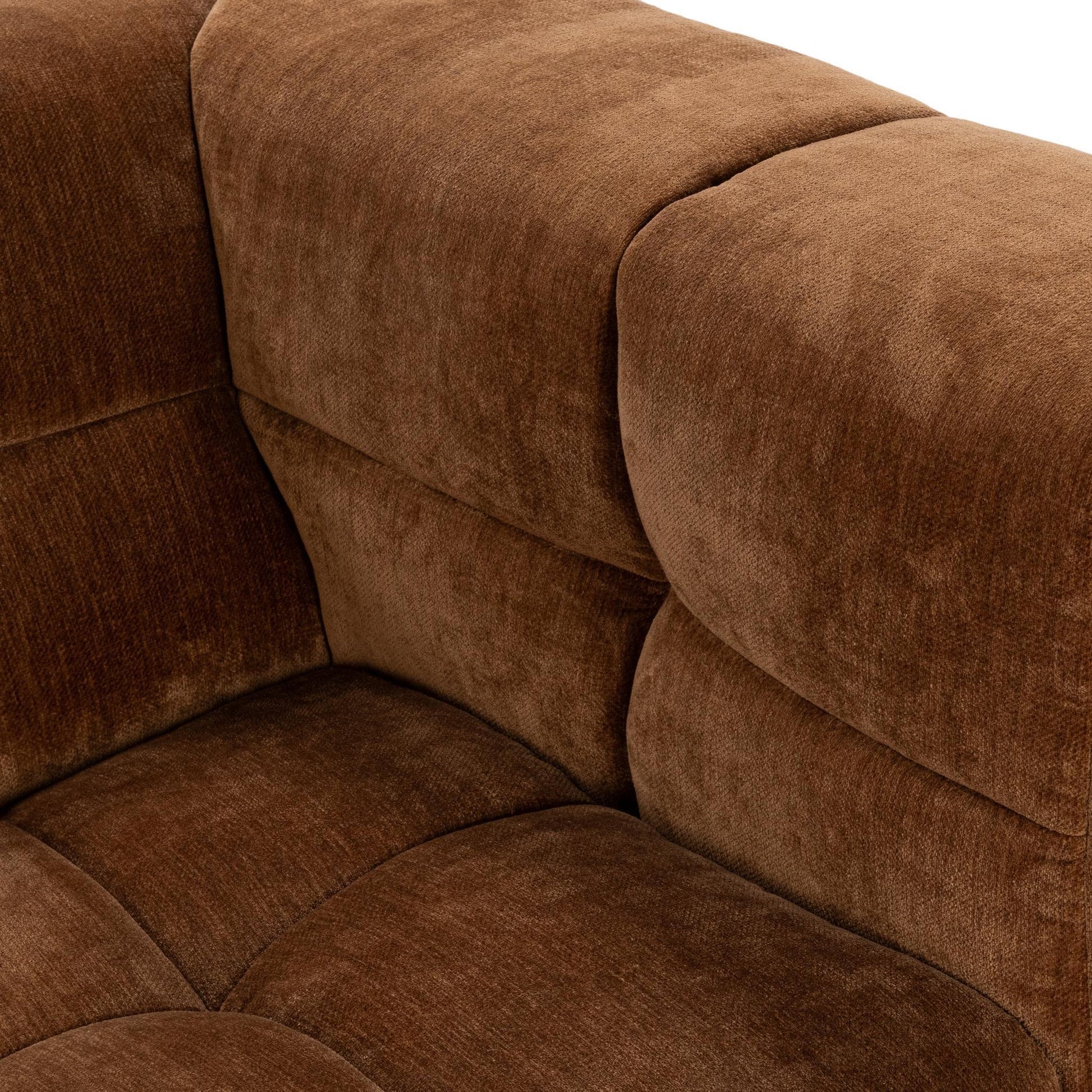 Bronze 100% Polyester Sofa Thea Sofa Collection