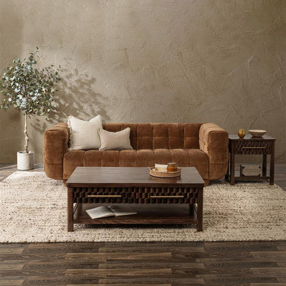 Bronze 100% Polyester Sofa Thea Sofa Collection