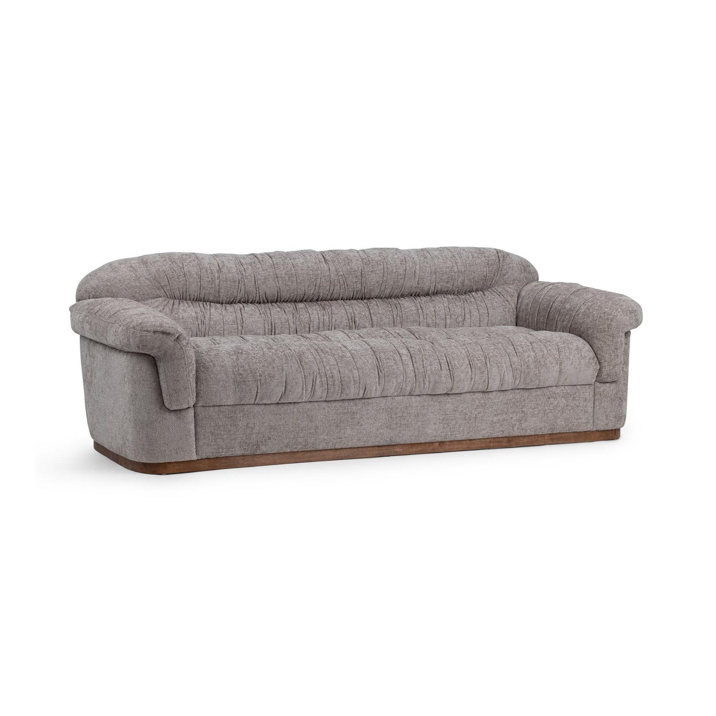 Smoky Pearl 100% Polyester Sofa Adam Sofa Collection