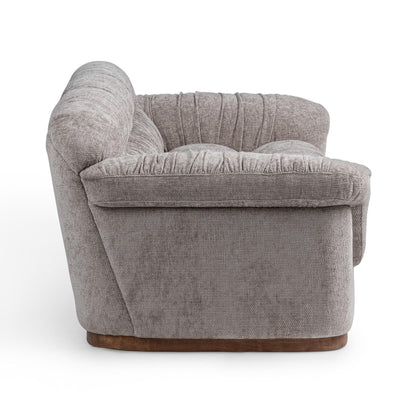 Smoky Pearl 100% Polyester Sofa Adam Sofa Collection