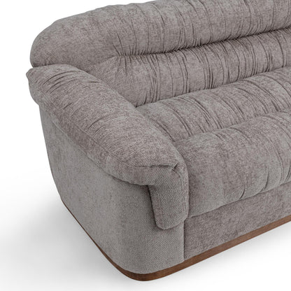 Smoky Pearl 100% Polyester Sofa Adam Sofa Collection