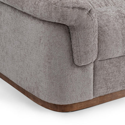 Smoky Pearl 100% Polyester Sofa Adam Sofa Collection