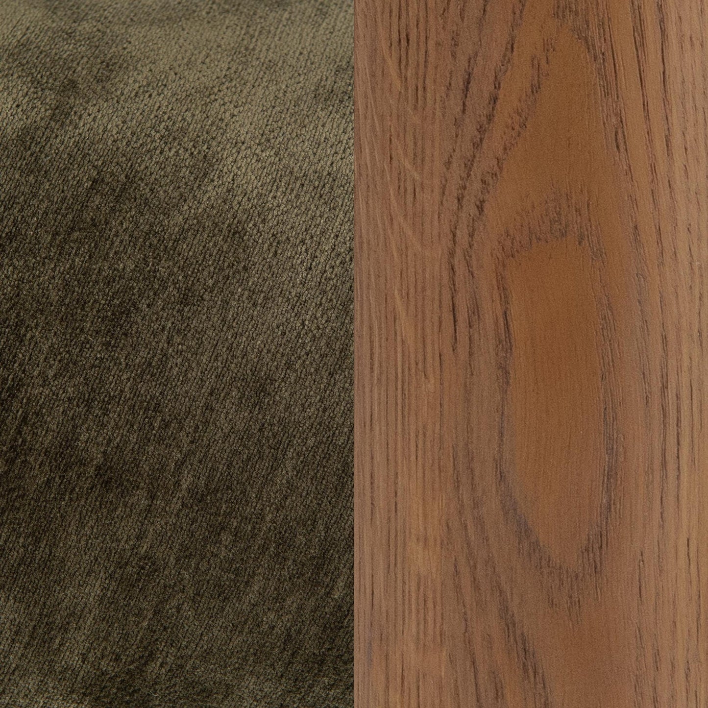 Olive Green 100% Polyester Sofa Sansa Sofa Collection