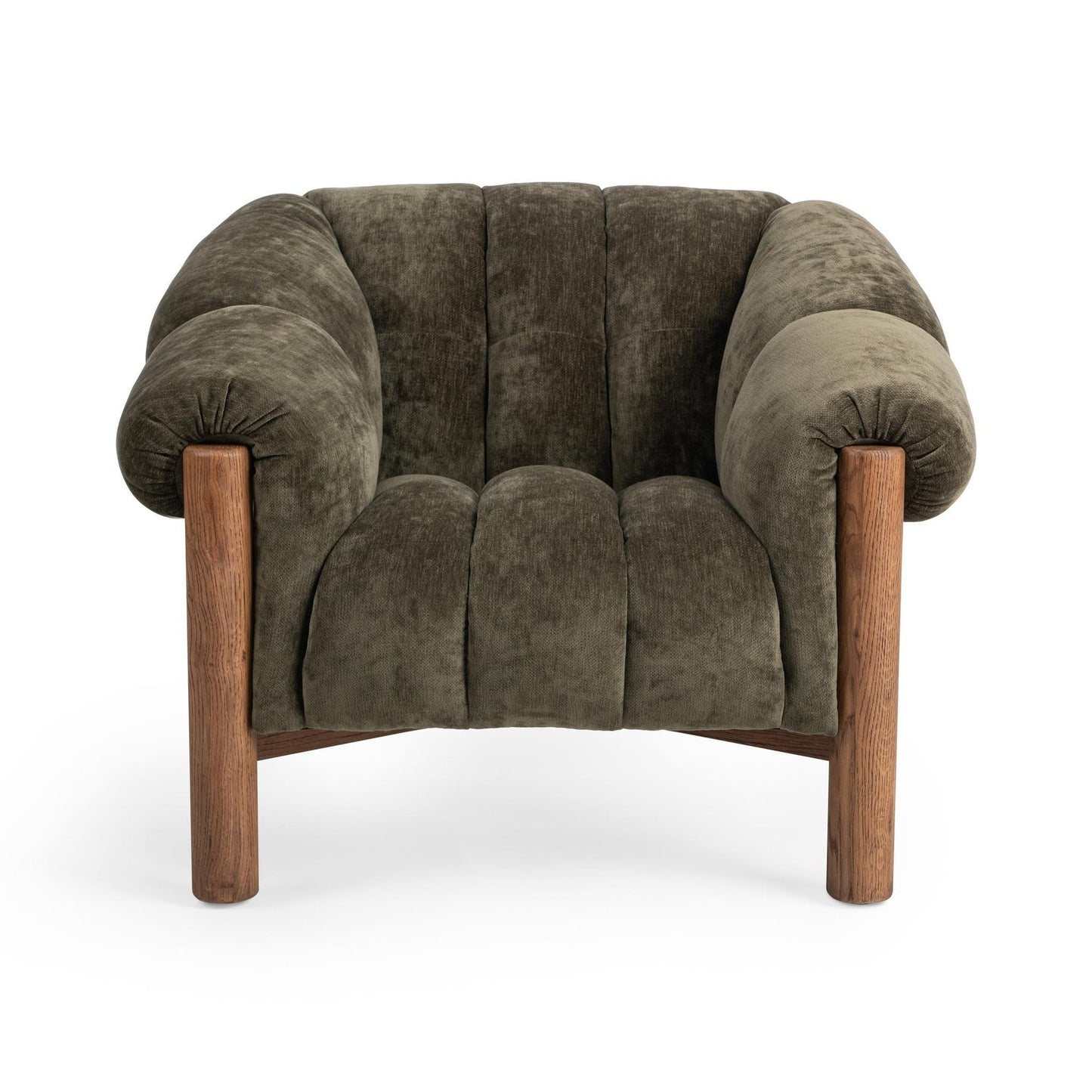 Olive Green 100% Polyester Accent Chair Sansa Accent Chair Collection