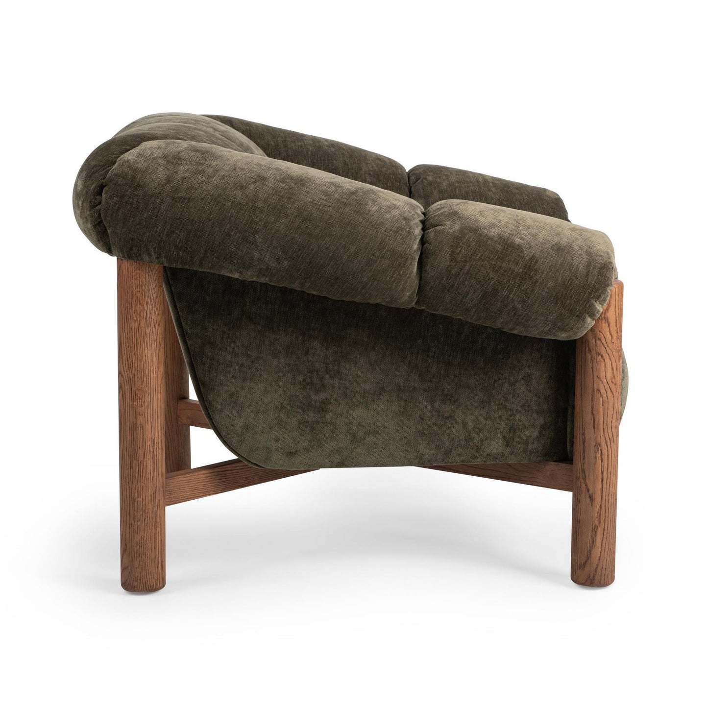 Olive Green 100% Polyester Accent Chair Sansa Accent Chair Collection