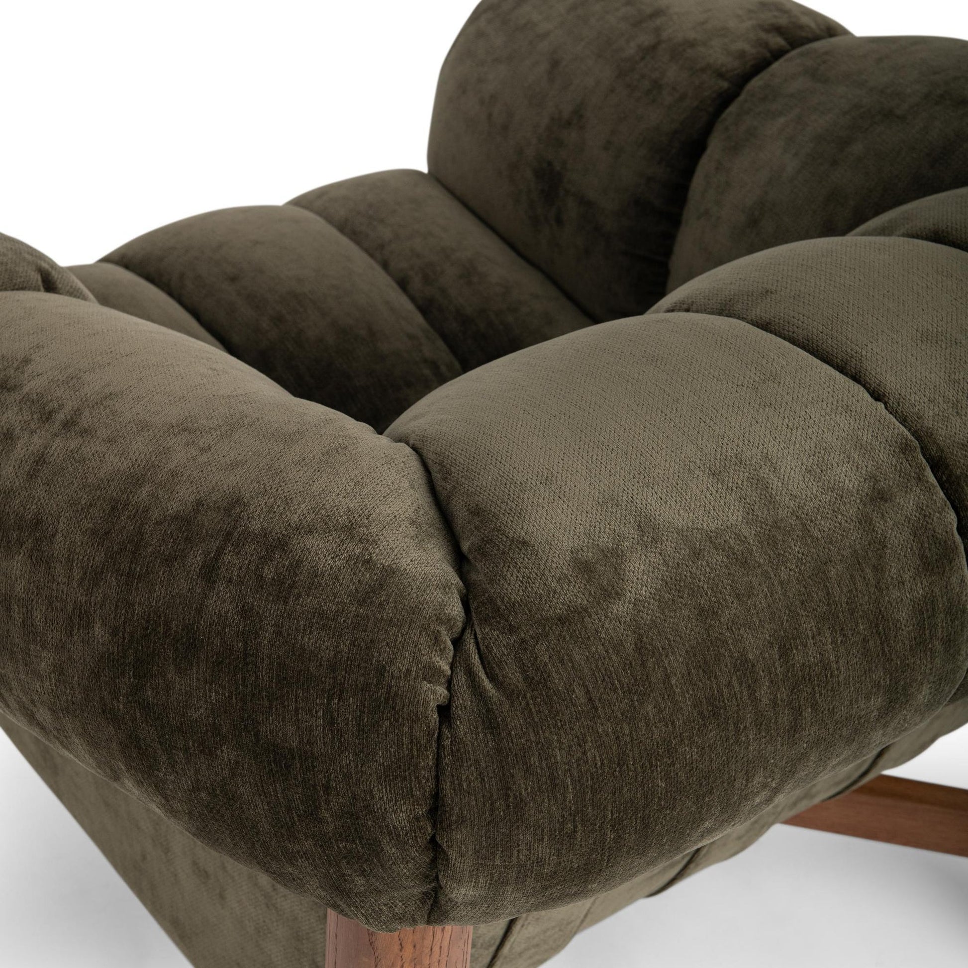 Olive Green 100% Polyester Accent Chair Sansa Accent Chair Collection