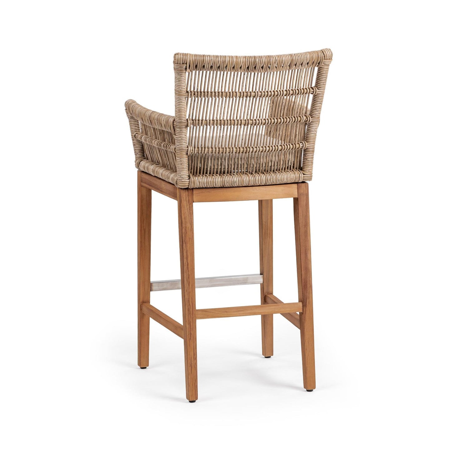 Natural Synthetic Weave Outdoor Bar & Counter Stool Valerie Bar Stool Collection