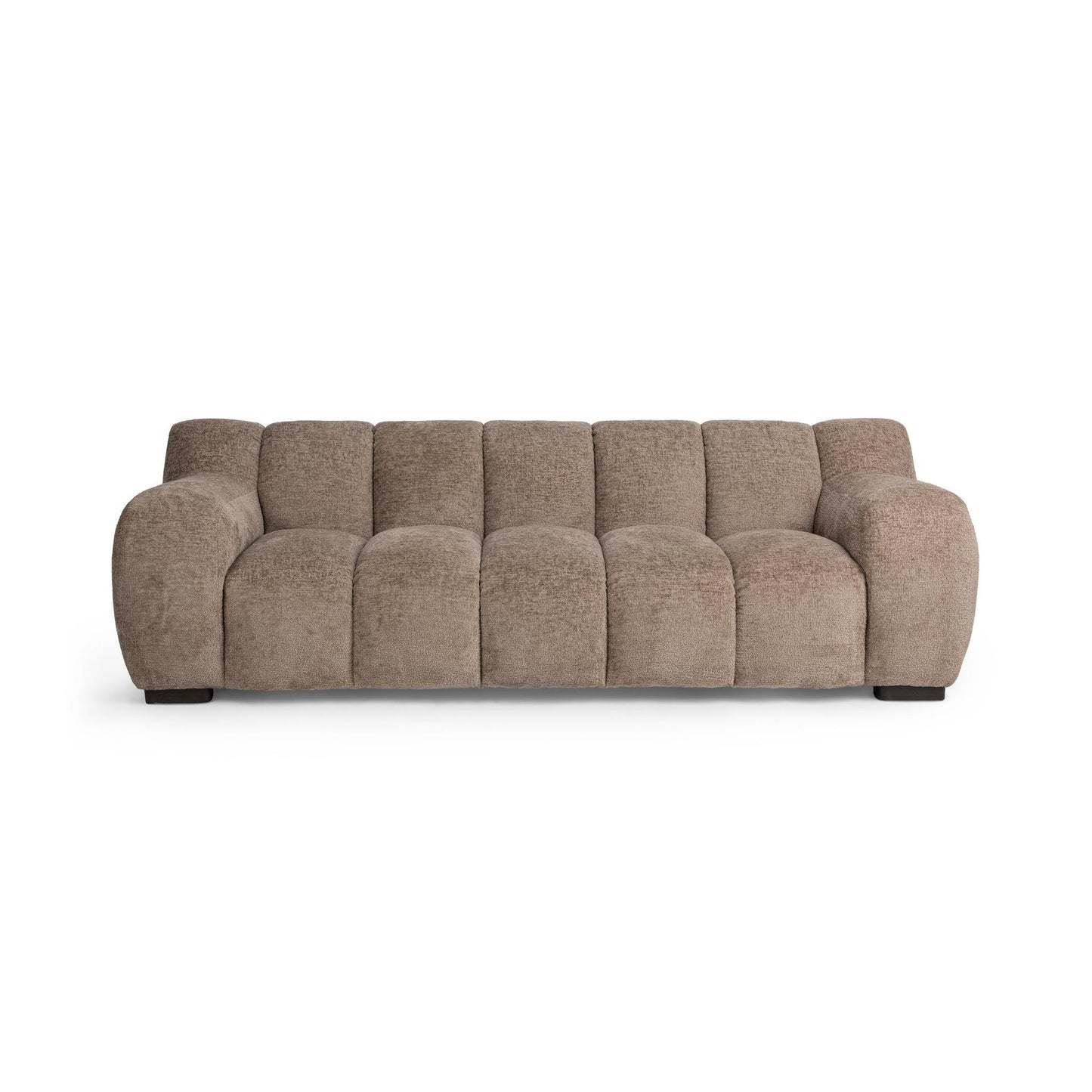 Shoreline Taupe 100% Polyester Sofa Parker Sofa Collection