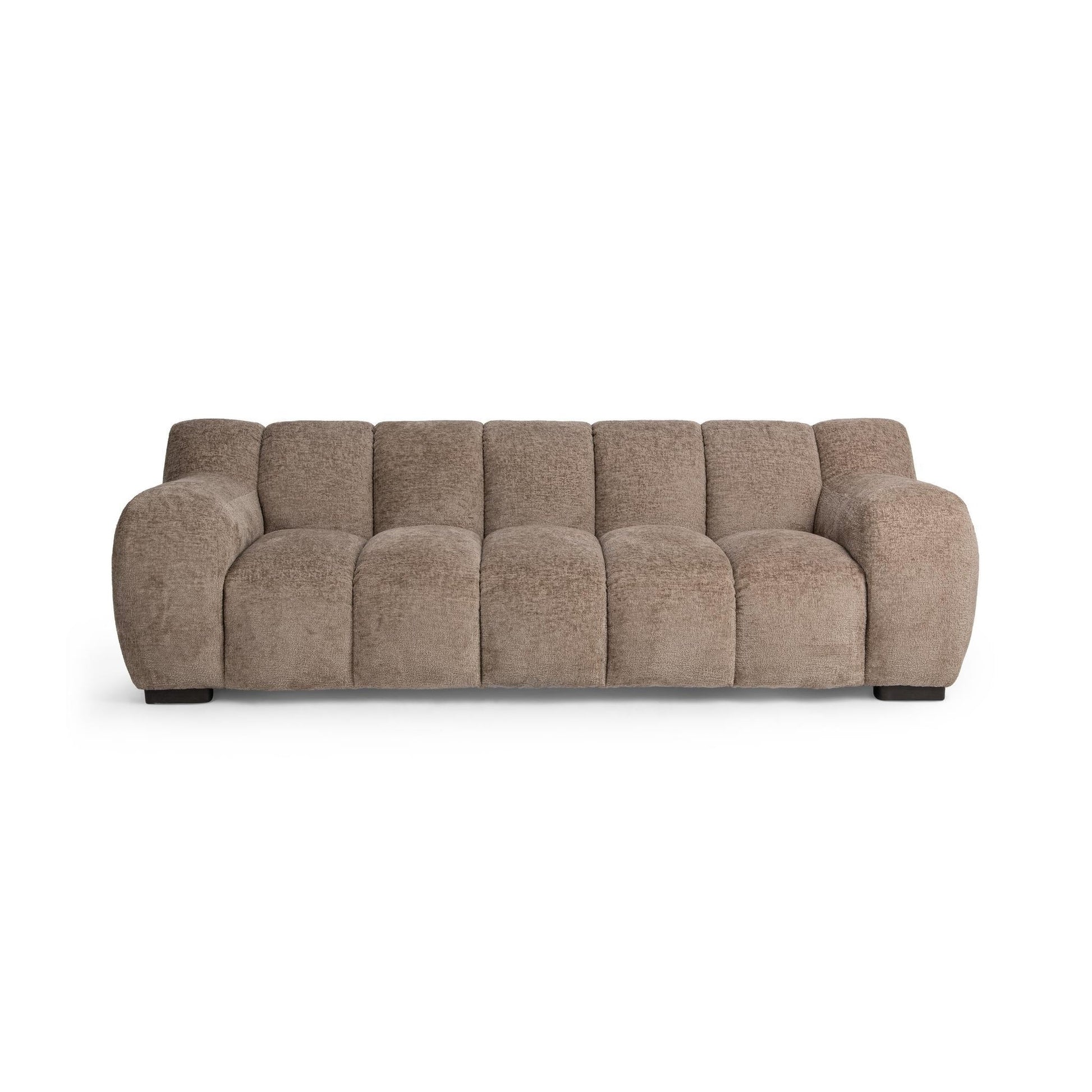 Shoreline Taupe 100% Polyester Sofa Parker Sofa Collection