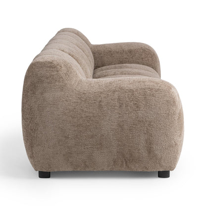 Shoreline Taupe 100% Polyester Sofa Parker Sofa Collection
