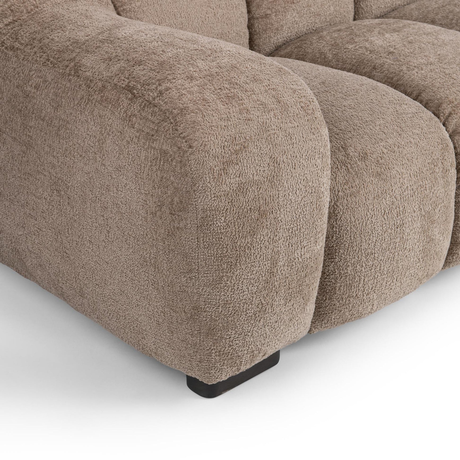 Shoreline Taupe 100% Polyester Sofa Parker Sofa Collection