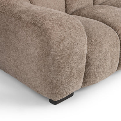 Shoreline Taupe 100% Polyester Sofa Parker Sofa Collection