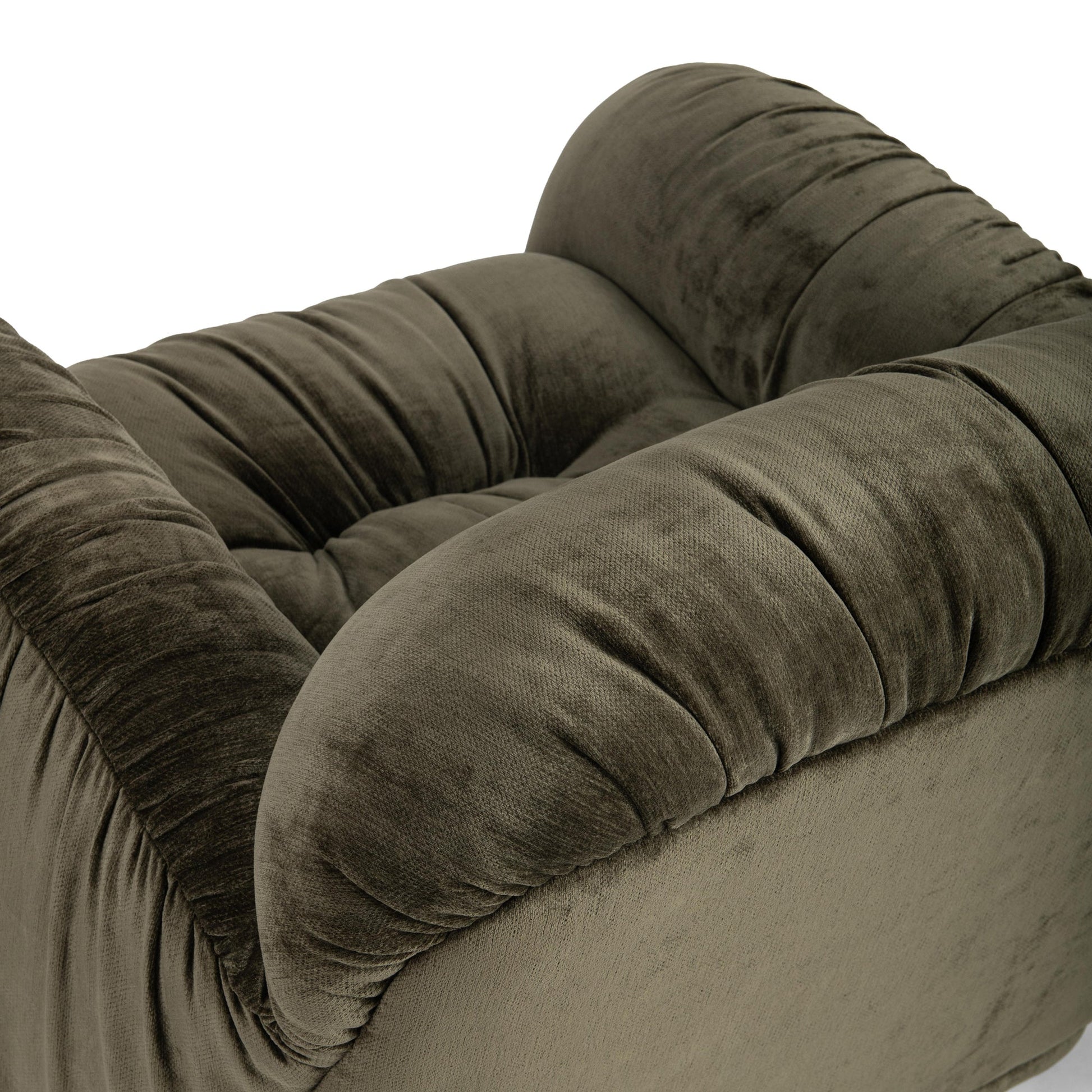 Olive Green 100% Polyester Accent Chair Sydney Accent Chair Collection