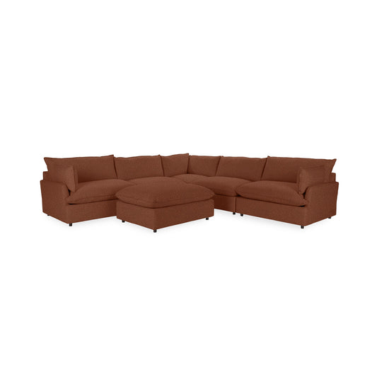 Elmstead 2 Sectional with Ottoman
