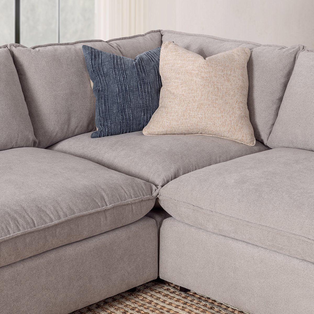 Elmstead 2 Sectional with Ottoman