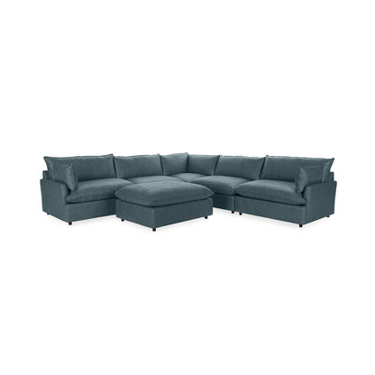 Elmstead 2 Sectional with Ottoman