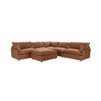 Elmstead 2 Sectional with Ottoman