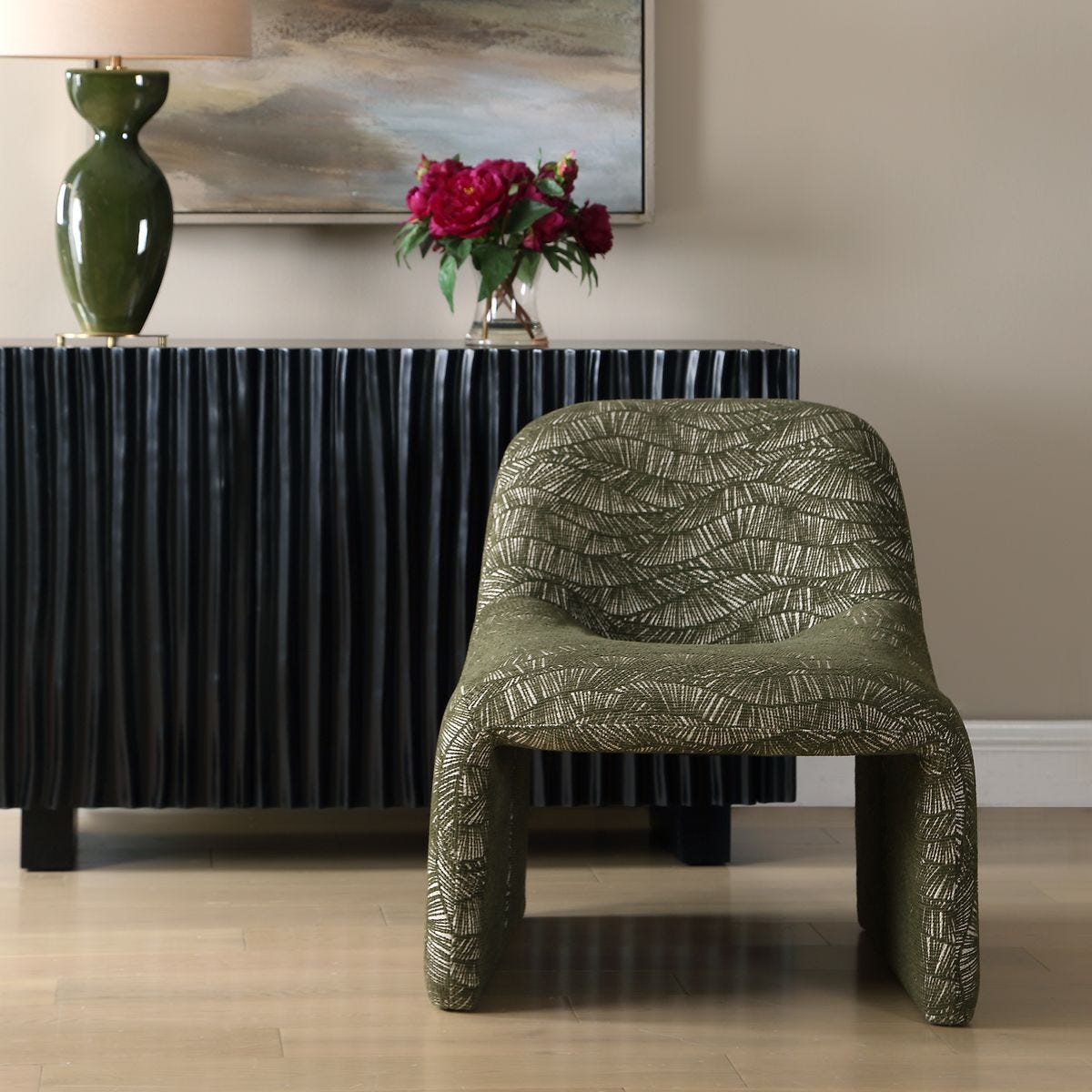 Elevated Accent Chair