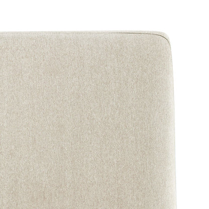 Oatmeal 86.5% Polyester Queen Tate Bed Collection