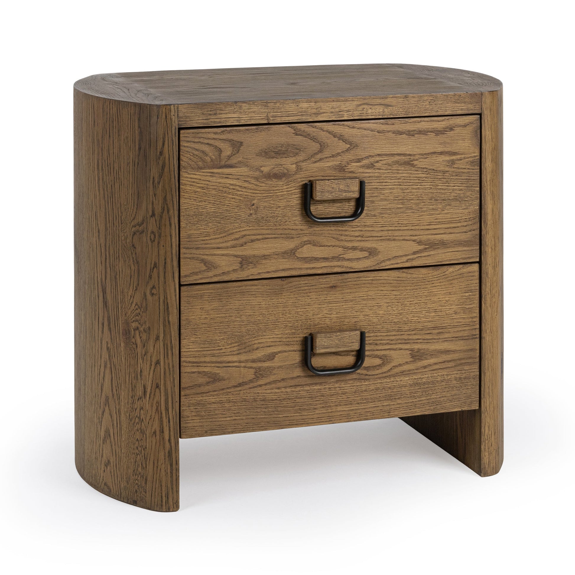 Kyrie 2 Drawer Nightstand Tawny Brown