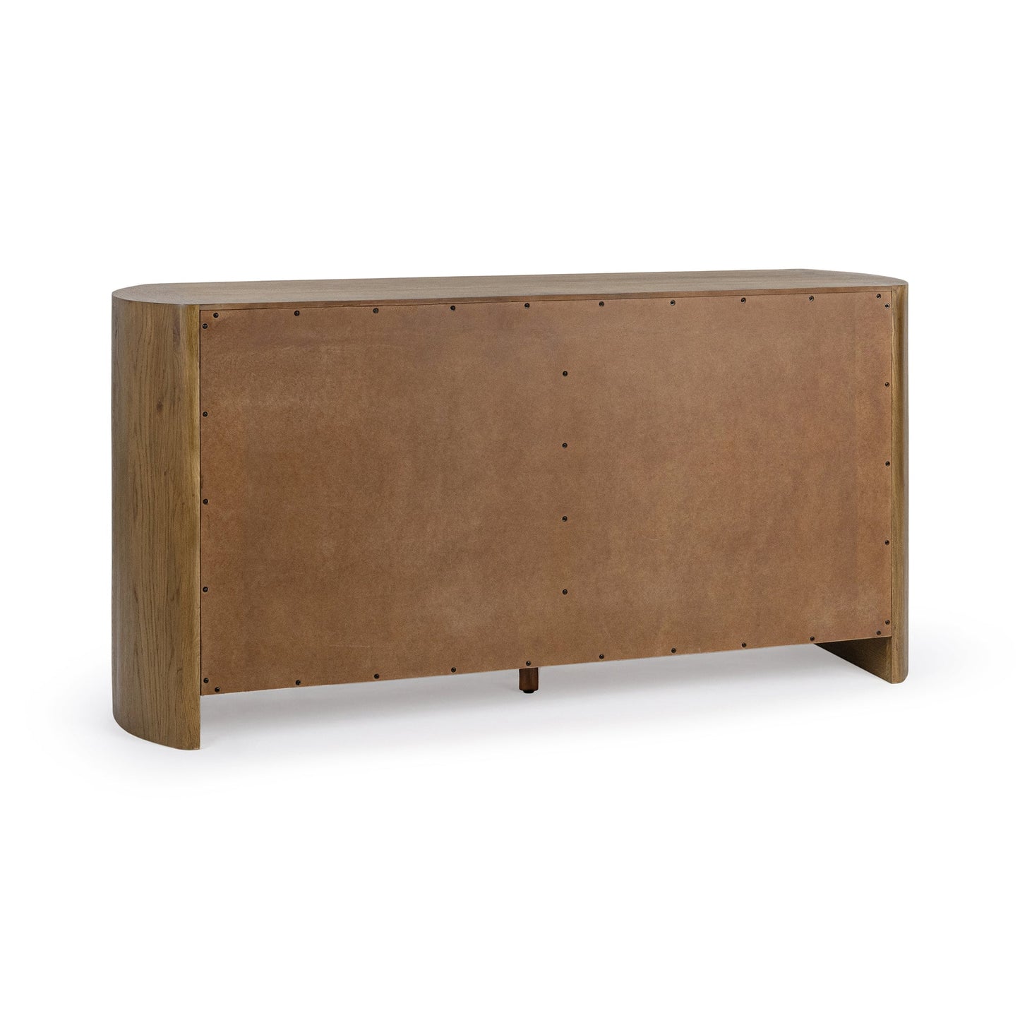 Tawny Brown Oak Veneer Dresser Kyrie Six-Drawer Dresser Collection