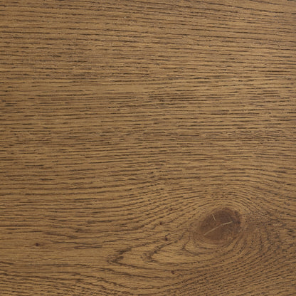 Tawny Brown Oak Veneer Dresser Kyrie Six-Drawer Dresser Collection
