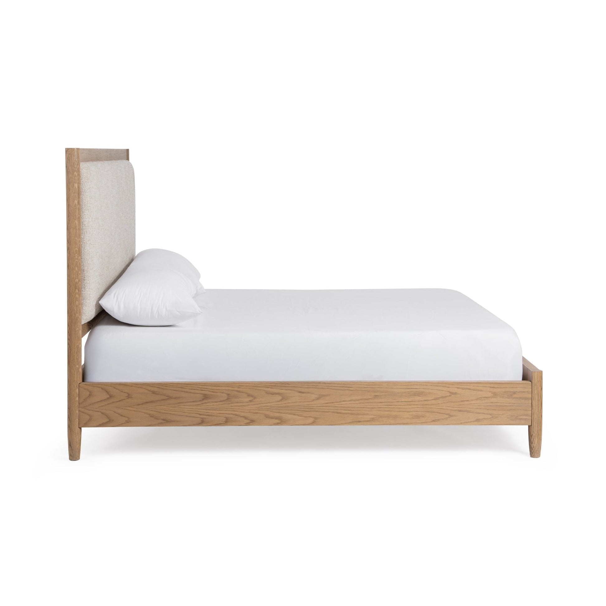 Napa Grove Oak Veneer Eastern King Alisen King Bed Collection