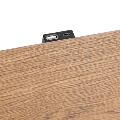 Alisen 2 Drawer Nightstand Napa Grove