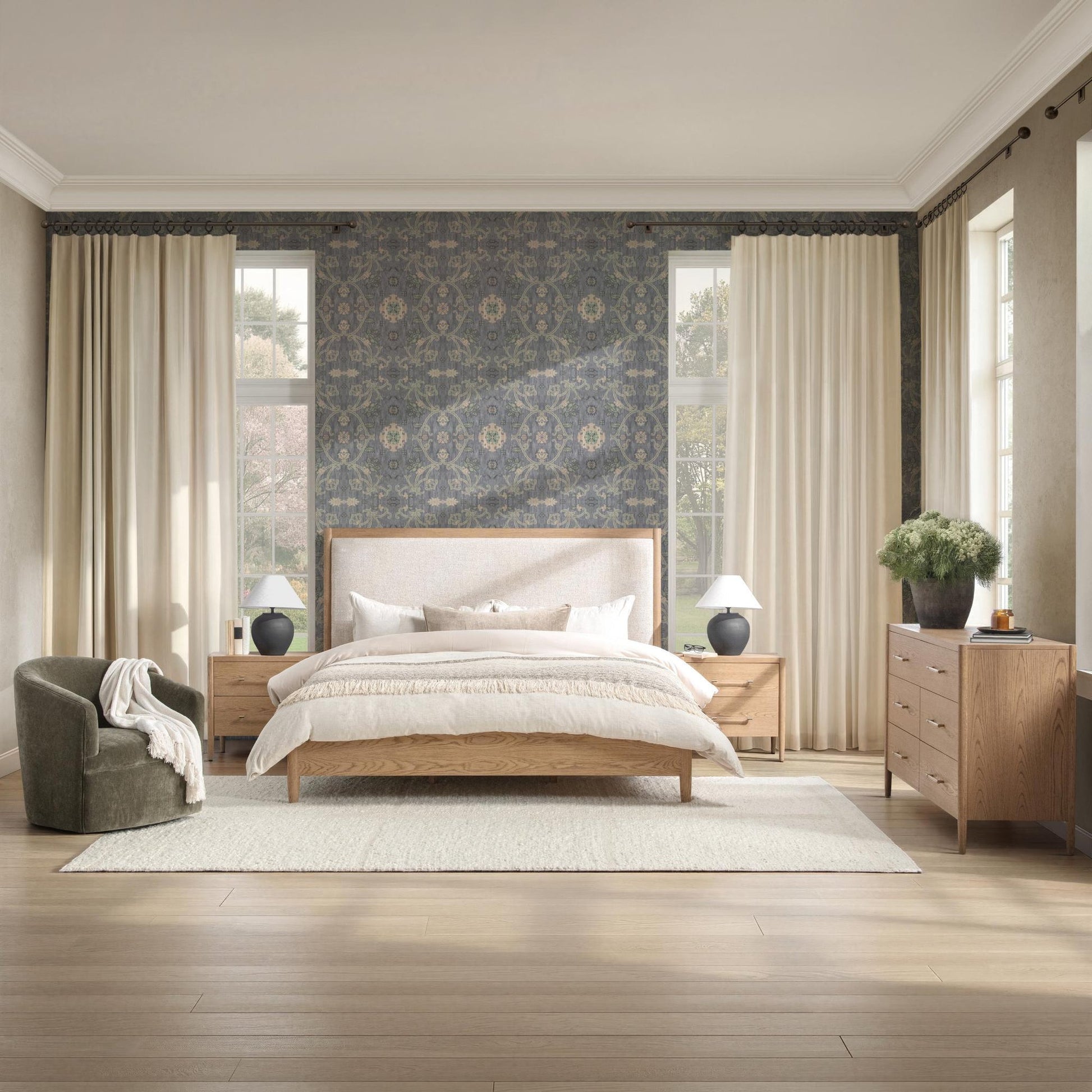 Alisen Queen Bed Napa Grove