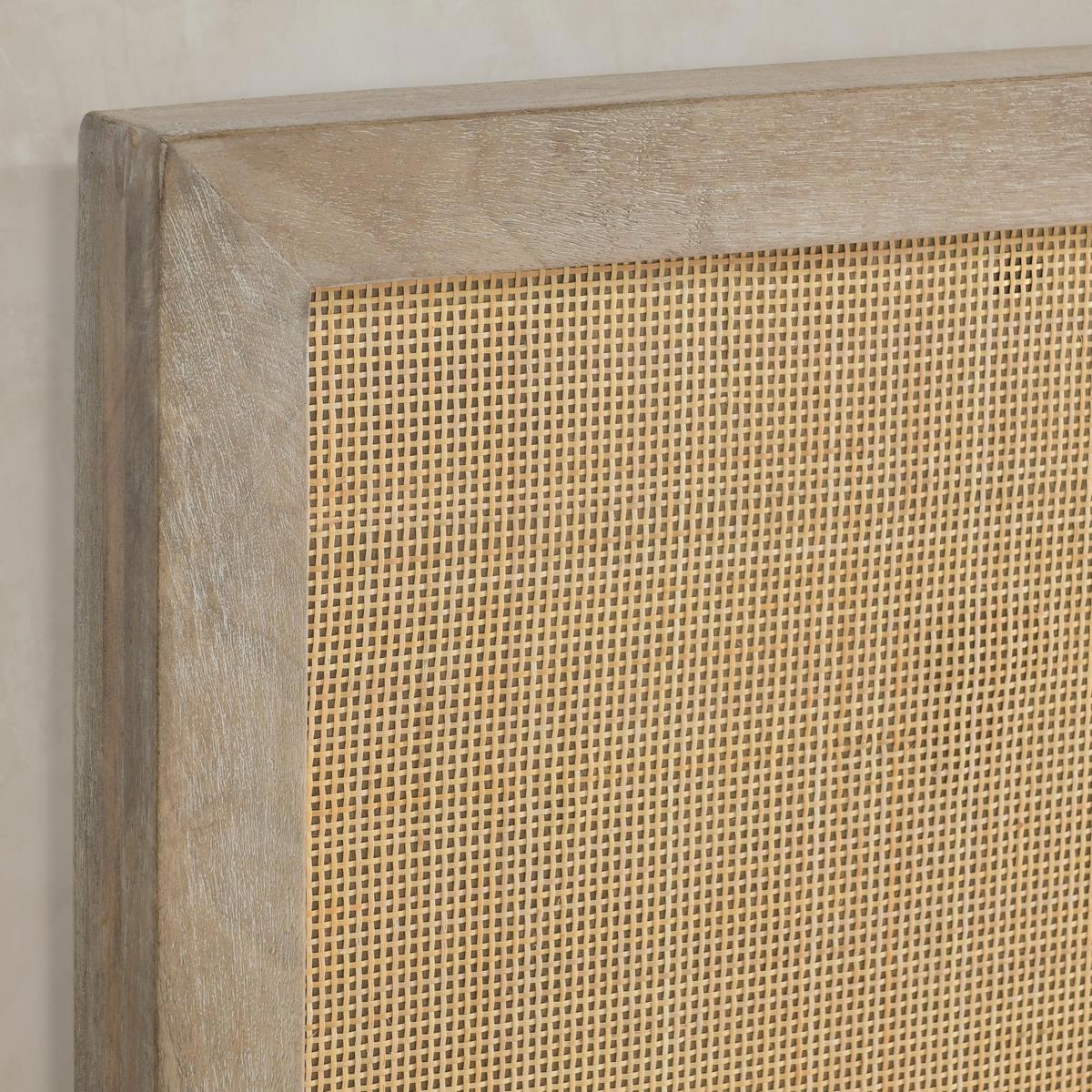 Meadow Taupe Mango Wood California King Jensen Bed Collection