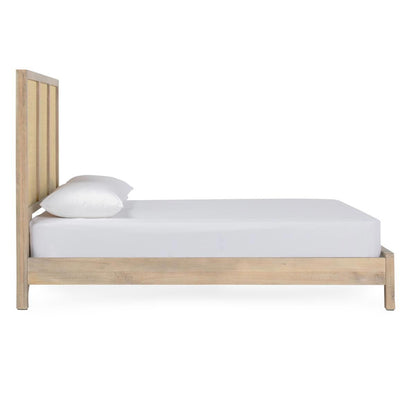 Meadow Taupe Mango Wood California King Jensen Bed Collection