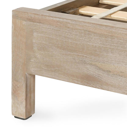 Meadow Taupe Mango Wood California King Jensen Bed Collection