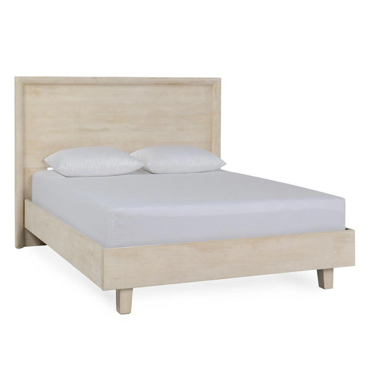 Seashell White Mango Wood California King Reece Bed Collection
