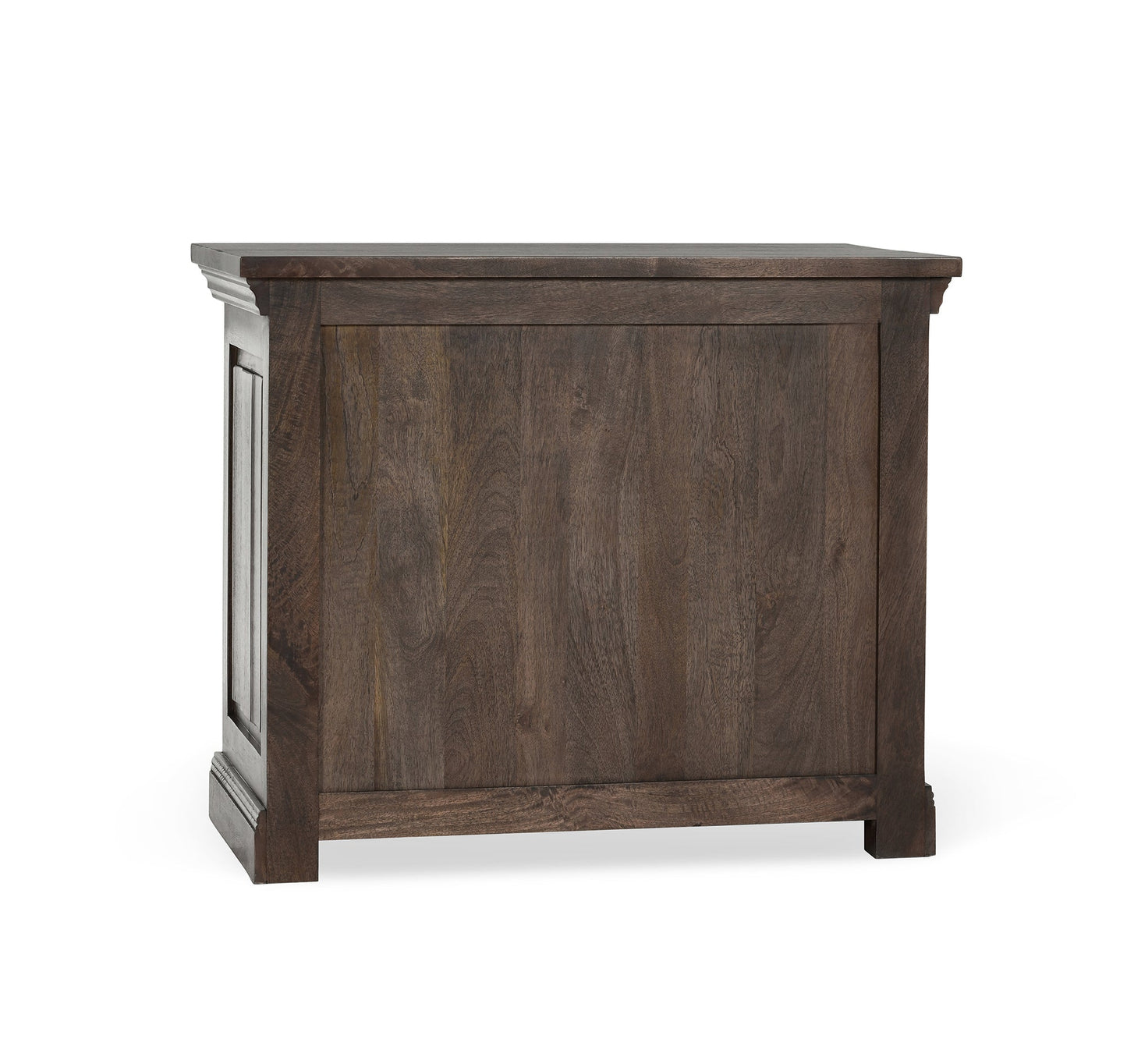 Cocoa Brown Mango Wood Nightstand Adelaide Three-Drawer Nightstand Collection