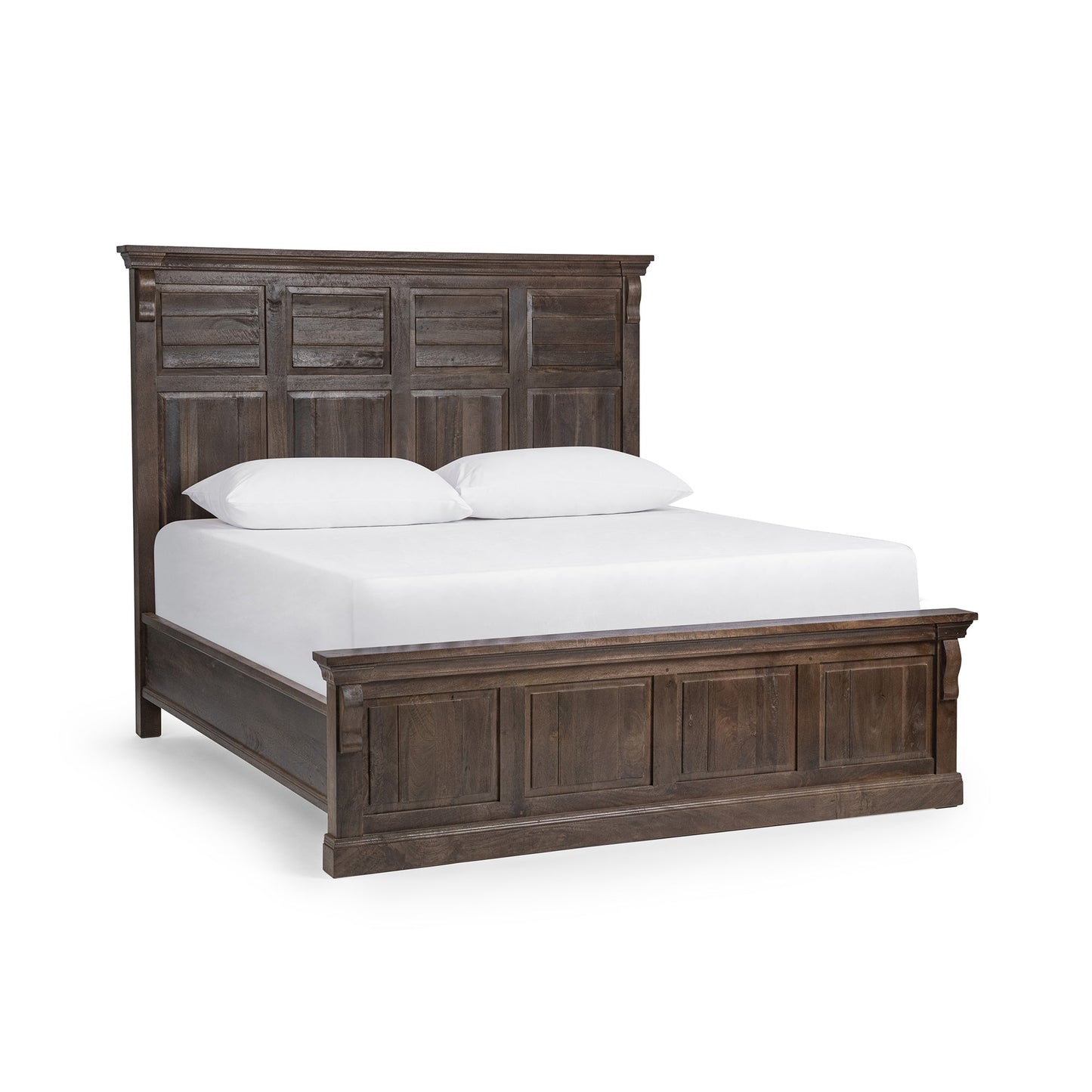 Cocoa Brown Mango Wood California King Adelaide Bed Collection