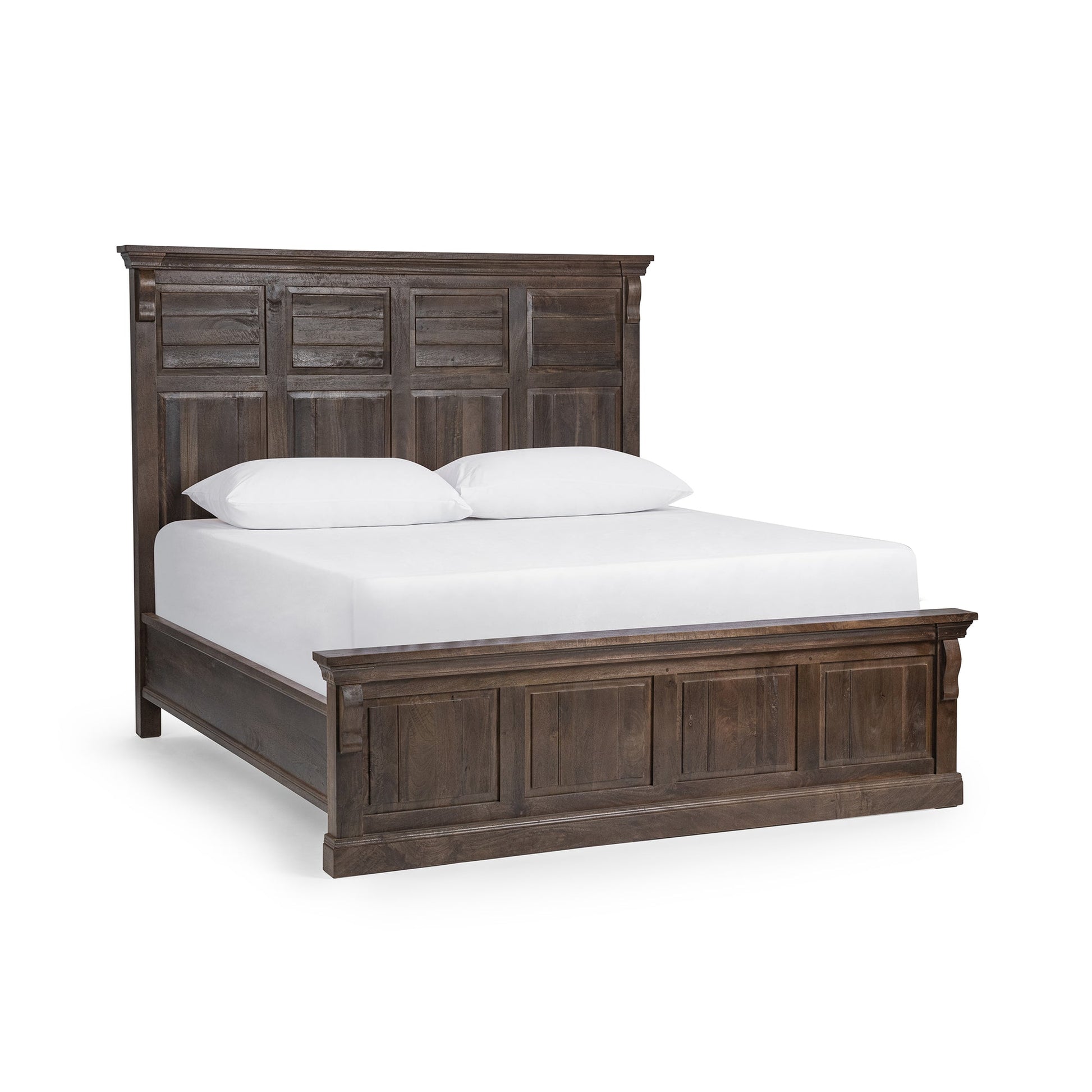 Cocoa Brown Mango Wood California King Adelaide Bed Collection